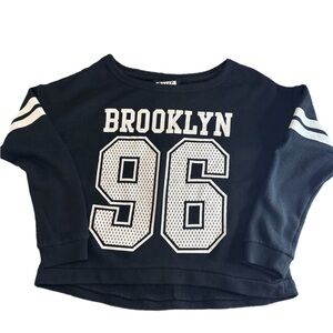 Brooklyn Black V-Neck Sweater